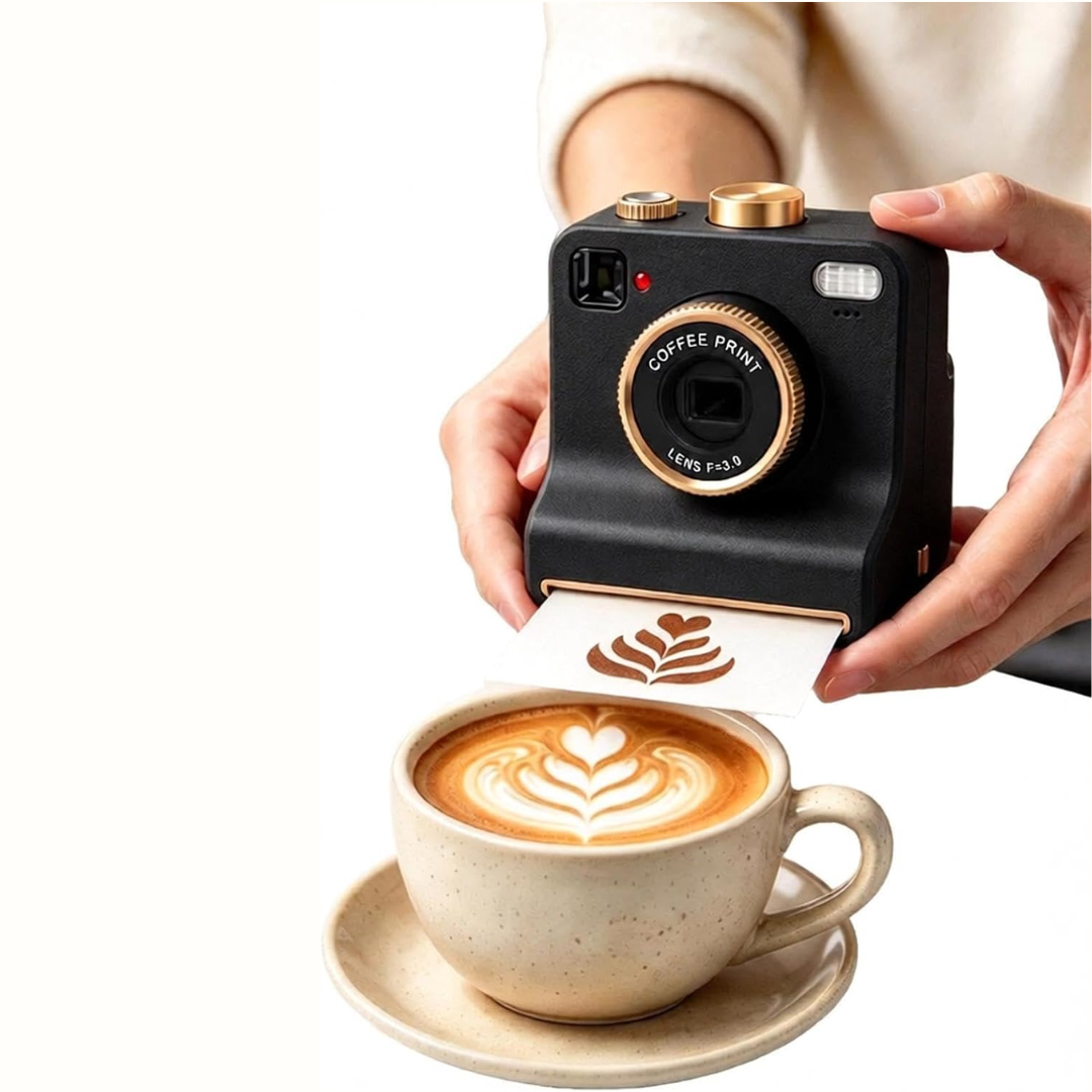 Impresora de Latte Art Retro