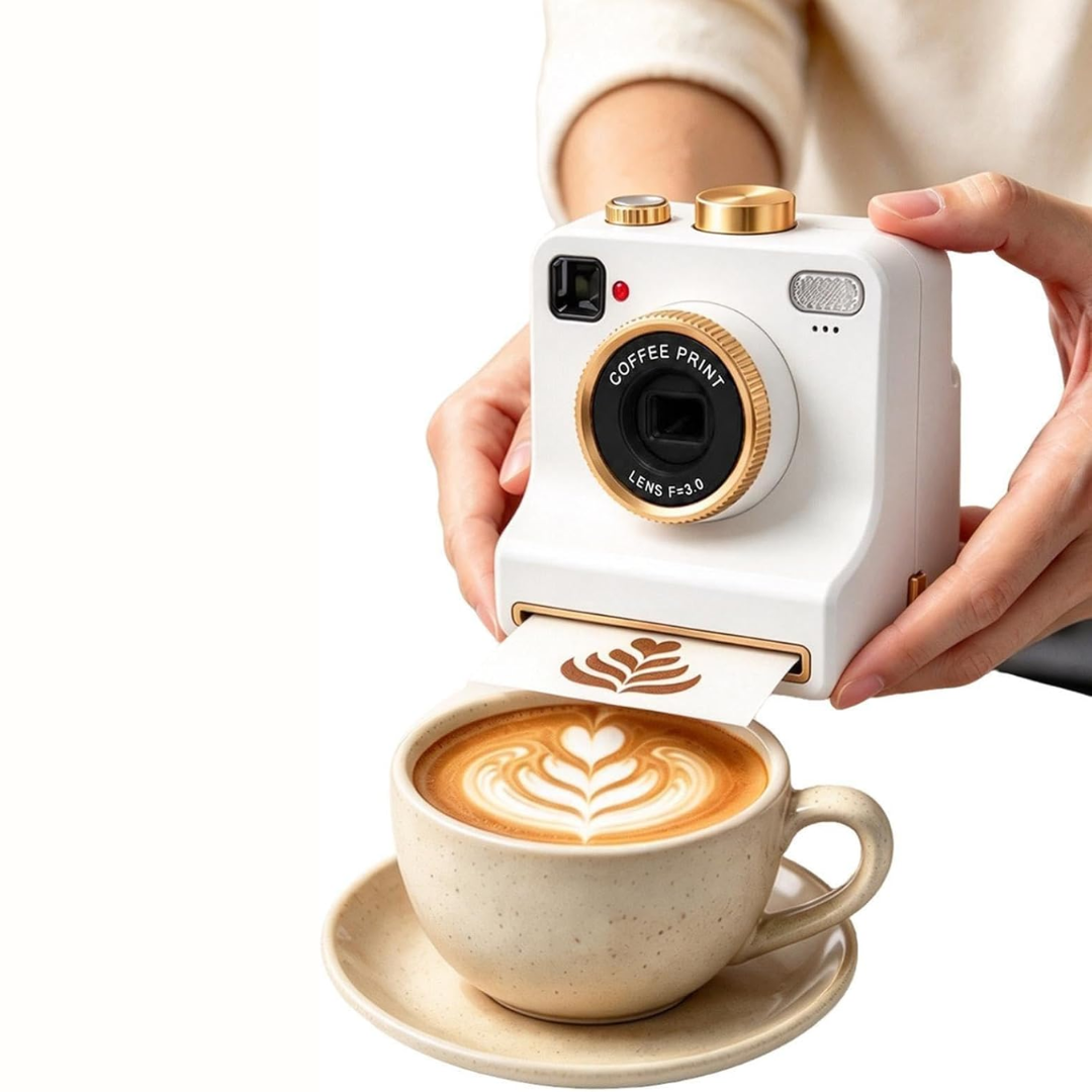 Impresora de Latte Art Retro