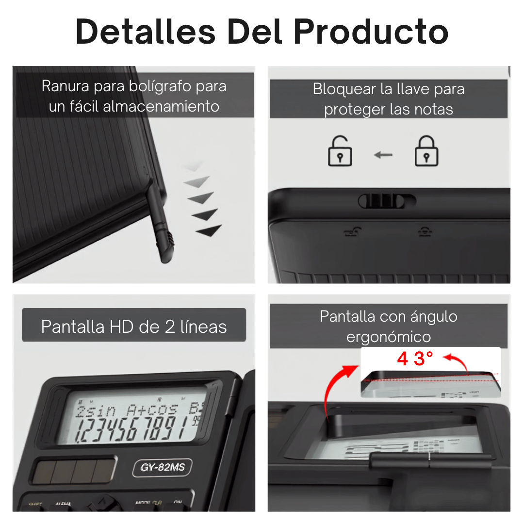 Calculadora Científica Con Pantalla