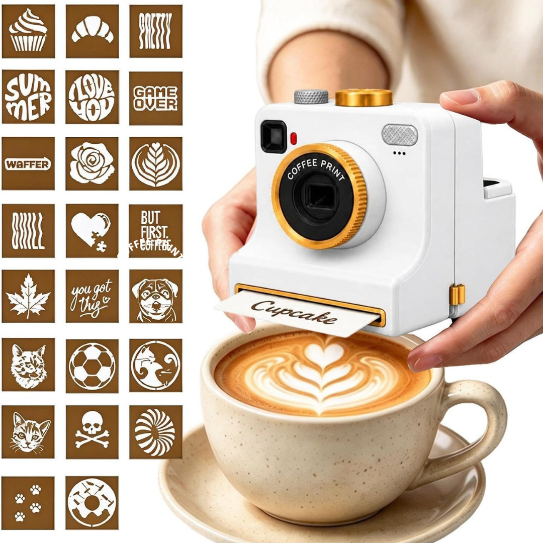 Impresora de Latte Art Retro